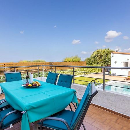 Amazing Villa Chrysanthi With Private Pool In Heraklion Epano Vathia Eksteriør billede